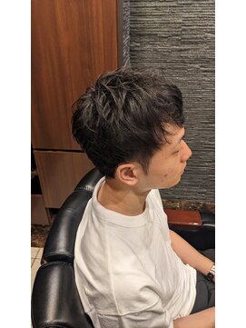 プレミアムバーバー 新宿店(PREMIUM BARBER produce by HIRO GINZA) ナチュナル2ブロック