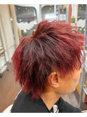ツイスト×塩基性レッド