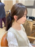 *顔周りカット*(くびれヘア/顔周りカット/根元パーマ)