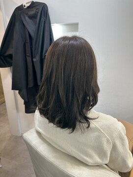 エクラートリアン 藤沢店(ECLART Lien) コテ巻きスタイル☆伸ばしながらメンテナンス