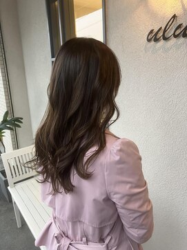 ウルヘアー(ULU hair) 赤みの少ないブラウン系カラー