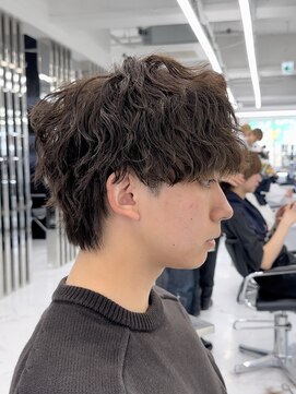 メンズヘアセンス 渋谷(MEN'S HAIR SENSE) スパイラルパーマ/前髪パーマ/マッシュパーマ/波巻き/渋谷