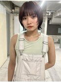 ショートウルフカット
