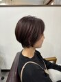 アムレヘアー(amule hair) 朝の時間が楽に!お客様に合わせたショートのご提案をします☆