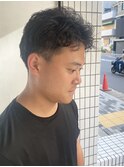 MEN'S HAIR ベリーショート×ニュアンスパーマ