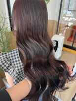 テラスヘア 長岡(TERRACEhair)&nbsp;髪質改善艶カラーラベンダーブラウン