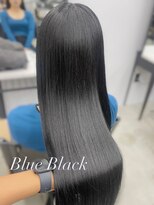 フォンズ(FONS)&nbsp;ブルーブラック/透明感カラー/就活カラー/レイヤーカット/学割24