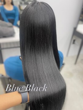 フォンズ(FONS) ブルーブラック/透明感カラー/就活カラー/レイヤーカット/学割24