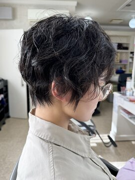 アトリエリーベル ショートパーマ