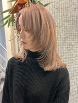 ラパンセヴェール(LA PENSEE VERT)&nbsp;顔まわりレイヤー、レイヤー、ハイトーン