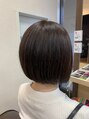 美容室ステラ 東大宮店 プツッと綺麗なラインで可愛いボブスタイル