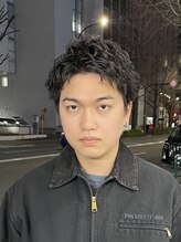 サンディーズ(SANDYS)&nbsp;スパイキーショート×ピンパーマ