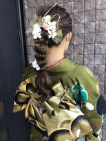 カットバンク(CUT BANK) アレンジヘア和装