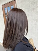 アミリー 成田美郷台店(Amily) 暗髪前髪あり髪質改善縮毛矯正トリートメントストレート