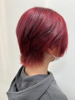 ルシードスタイル バレッタ(LUCIDO STYLE BARRETTA) ウルフカット/レッド