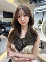 ロンドメリア 天神大名店(Lond Melia)&nbsp;イメチェンヘアスタイル美髪のススメワイドバングブルーブラック