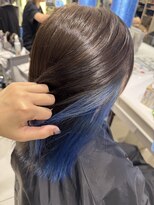 エアー 銀座タワー(AIR)&nbsp;透明感ブルーインナーカラー