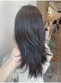 セミロングレイヤー