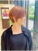 ショートカット/丸みショート/大人可愛い/柔らか質感/上品/艶髪