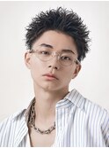 スパイキーショート/アップバング/テーパーフェード/短髪