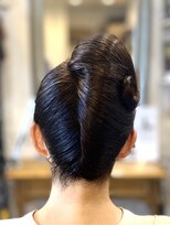 ヘアーサロン ポラリス(POLARIS)&nbsp;夜会巻きスタイル