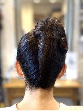 ヘアーサロン ポラリス(POLARIS) 夜会巻きスタイル