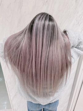 リー 枚方(Lee) 店長今里☆ラベンダーバレイヤージュ☆