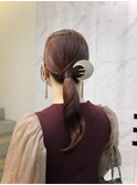 お呼ばれヘアセット