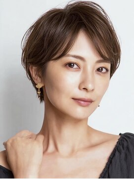 ハーツ(Heart's) ◇大人可愛い20代30代40代50代前下がりショートボブ丸みショート