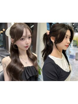 巻いても結んでも可愛い顔周りCut!細部まで拘った自分史上最高のStyleに[レイヤーカット/韓国/表参道/青山]
