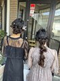 ヘア ショップキャリー&nbsp;結婚式アレンジ！ふわふわアレンジが得意です！