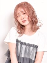 リジョイスヘア レイ(REJOICE hair Lei)&nbsp;絶妙なサーモンピンクで春色ハイトーンベージュ