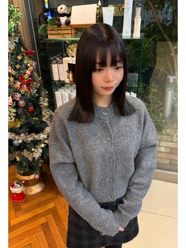 ファーレンピュアスウィート(fahren-pure-suite) 切りっぱなしボブ