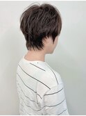 マッシュショートくびれショートゆるふわショート秋冬暖色カラー