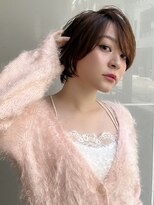 ディオ アンド ルーチェ アット(Dio&Luce at.)&nbsp;艶感ブラウン×ふんわり上品ショート