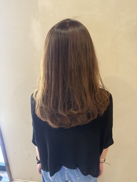 ラーム 宇部高校前店(rame) レイヤースタイル、ベージュカラー、髪質改善