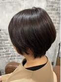 スッキリショートボブ