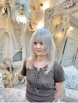 アルモワール(Armoire) ホワイトベージュ/ホワイトブロンド/抜きっぱなしブロンド