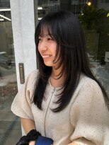 エマ 浦上駅前店(EMMA)&nbsp;顔まわりのレイヤースタイル