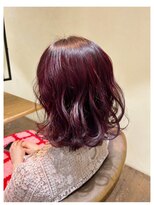 プラスティック プラスヘアーサロン(PLUSTIC +hair salon)&nbsp;wine  red