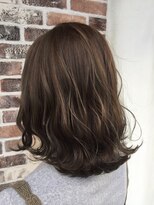 ヘアー アイス カンナ(HAIR ICI Canna)&nbsp;透け感×カーキグレー×ハイライト×立体感