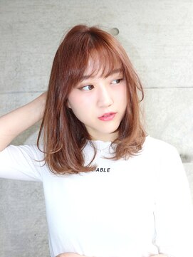 ヘアーサロン ニュアンス(HAIR SALON nuance) 【stylist渋川】大人かわいい☆サラツヤ☆ベアージュ☆ロブ