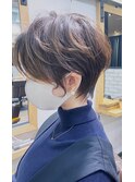 【mag佐藤聖】40代50代におすすめ!ハイライトとクビレショート