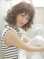 ラックスビールーチェ 沖縄那覇イオンモール店(LUXBE LUCE) フレンチカジュアル・ボブ。ベージュ