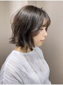 オリーブグレーボブ【HERBY organic and color】