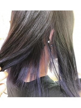 ミューズ 新小岩店(HAIR&NAIL MUSE) インナーカラーラベンダーパープルグレージュうるツヤ