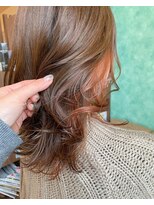 アンブル ヘアデザインアンドヒーリング 喜多町店(Amble hair design&healing) インナーカラー