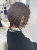 丸みショートボブ