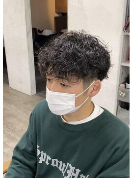 プライズ アイリス 池袋東口店(prize Iris) 前下がりマッシュ/スパイラルパーマ/￥10780