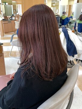 スパ ヘアーデザイン(SPA hair design) ピンクバイオレットカラー